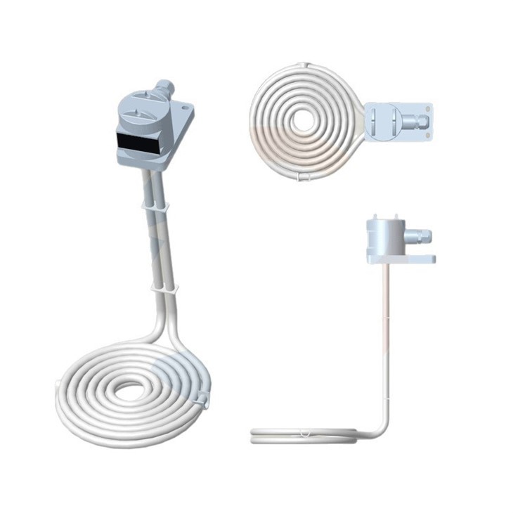 220V Anti Corrosion Tubular Coated Ptfe Immersion Water Heater Element For Electroplating Industry
